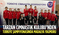 Tarzan Cimnastik Kulübü’nden Türkiye Şampiyonasında Madalya Yağmuru