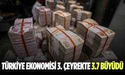 Türkiye ekonomisi 3. çeyrekte 3.7 büyüdü
