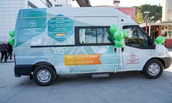 Manisa'da rahim ağzı kanseri tarama aracı hizmete girdi