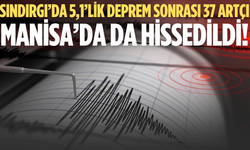 Sındırgı’da 5,1’lik deprem sonrası 37 artçı