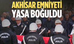 Akhisar Emniyeti’nde acı gün