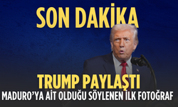Trump’tan Venezuela operasyonu paylaşımı: Maduro’ya ait olduğu belirtilen ilk görüntü yayımlandı