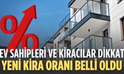 Ocak 2026 kira zam oranı açıklandı: Artış yüzde 34,88 oldu
