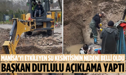 Manisa’daki su kesintisi için saat verildi