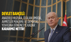 Bahçeli’den Öcalan ve Demirtaş mesajı