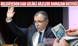 Yunusemre Belediyesinden vatandaşlara Ramazan desteği