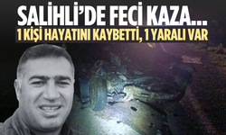 Manisa'da kamyon ile otomobil çarpıştı: 1 ölü, 1 yaralı