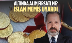 İslam Memiş’ten altın için net mesaj