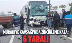 Muradiye Kavşağı’nda zincirleme kaza: 6 yaralı