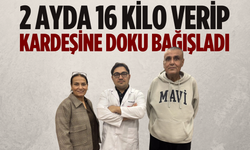 Fedakâr abladan hayat veren bağış