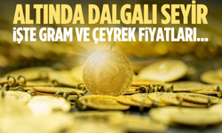 Altında dalgalı seyir: Gram 6.980 TL