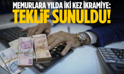 Memurlara yılda iki ikramiye teklifi