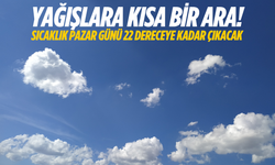 Manisa’da yağışlara kısa ara