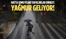 Manisa’da sağanak alarmı! Hafta sonu yağış geliyor