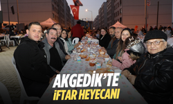 İftar sofrası Akgedik'te kuruldu