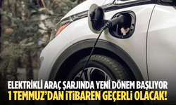 Elektrikli araç şarjında yeni dönem başlıyor