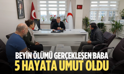 Beyin ölümü gerçekleşen baba 5 hayata umut oldu