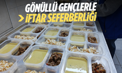 Gönüllü gençlerle iftar seferberliği