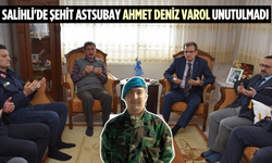 Salihli'de şehit Astsubay Ahmet Deniz Varol unutulmadı