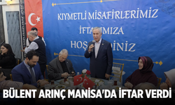 Bülent Arınç Manisa'da iftar verdi