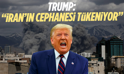Trump: "İran’ın cephanesi tükeniyor"