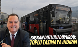 Başkan Dutlulu duyurdu: Toplu taşımaya indirim