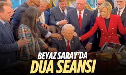 Trump için Oval Ofis’te dua ettiler