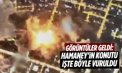 İsrail saldırısının görüntüleri paylaşıldı: Hamaney’in konutu böyle vuruldu