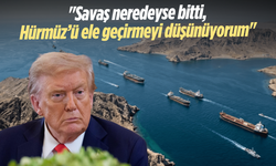 Trump: "Savaş neredeyse bitti, Hürmüz’ü ele geçirmeyi düşünüyorum"