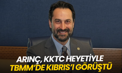 Arınç, KKTC heyetiyle TBMM’de Kıbrıs’ı görüştü