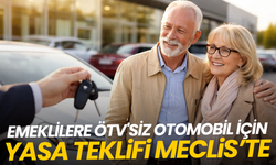 Emeklilere ÖTV'siz otomobil için yasa teklifi Meclis'te