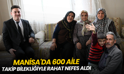 Manisa'da 600 aile takip bilekliğiyle rahat nefes aldı