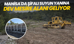 Manisa'da şifalı suyun yanına dev mesire alanı geliyor