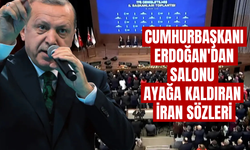 Cumhurbaşkanı Erdoğan'dan salonu ayağa kaldıran İran sözleri