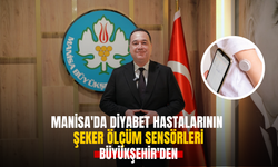 Manisa'da diyabet hastalarının şeker ölçüm sensörleri Büyükşehir'den