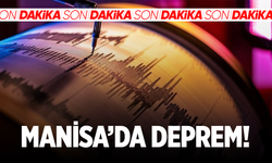 Manisa’da 3.9 Büyüklüğünde Deprem