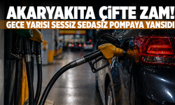 Akaryakıta çifte zam! Gece yarısı sessiz sedasız pompaya yansıdı