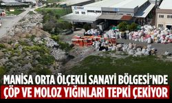 Manisa Orta Ölçekli Sanayi Bölgesi’nde Çöp ve Moloz Yığınları Tepki Çekiyor