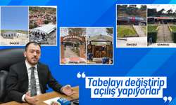 Ak Partlili İlkcan Durmaz: "Tabelayı değiştirip yeniden açılış yapıyorlar"