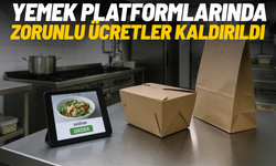 Yemek platformlarında zorunlu ücretler kaldırıldı