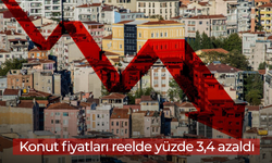TCMB: "Konut fiyatları reelde yüzde 3,4 azaldı"