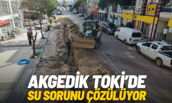 Akgedik TOKİ’de su sorunu çözülüyor