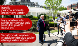 Trump: "İran ile pek çok konuda anlaşmaya vardık"