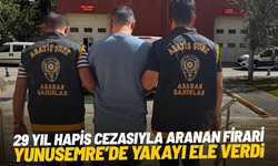 Manisa'da 28 yıl 11 ay hapis cezasıyla aranan firari yakalandı