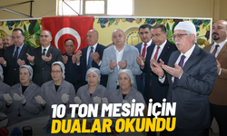 10 ton mesir için dualar okundu