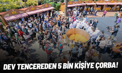Dev tencereden 5 bin kişiye çorba