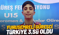 Yunusemreli güreşçi Kalay'dan bronz madalya