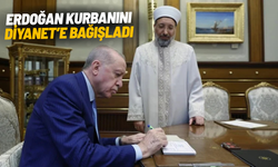 Cumhurbaşkanı Erdoğan’dan TDV’ye kurban bağışı