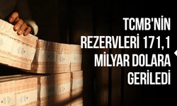 TCMB'nin rezervleri, 171,1 milyar dolara geriledi