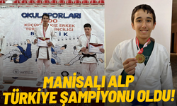 Manisalı Alp Türkiye Şampiyonu oldu